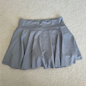 HALARA Gray Pleated Mini Skirt